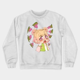Crying Little Girl Crewneck Sweatshirt